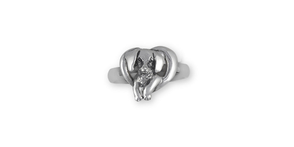 Dachshund Charms Dachshund Ring Sterling Silver Dog Jewelry Dachshund jewelry