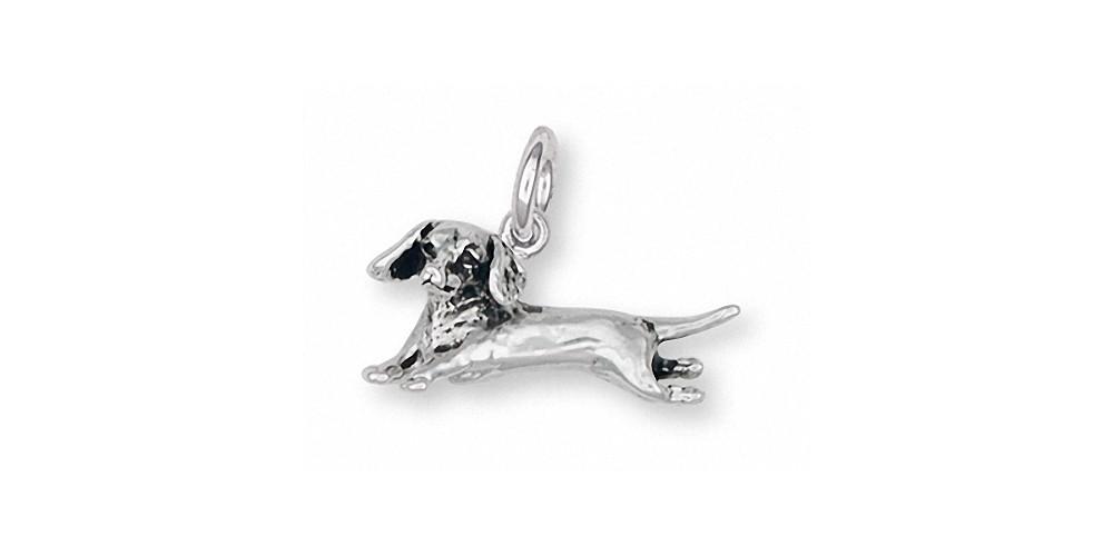 Dachshund Charms Dachshund Charm Sterling Silver Dog Jewelry Dachshund jewelry