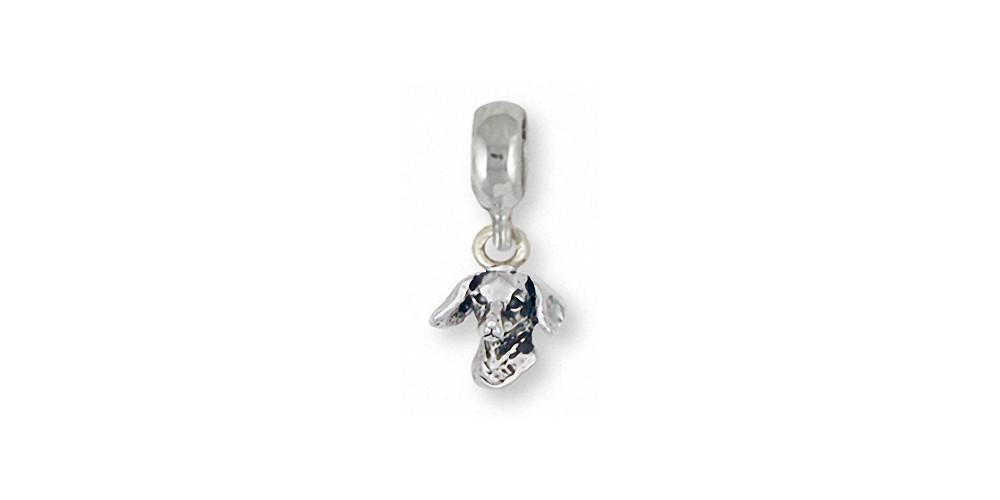 Dachshund Charms Dachshund Charm Slide Sterling Silver Dog Jewelry Dachshund jewelry
