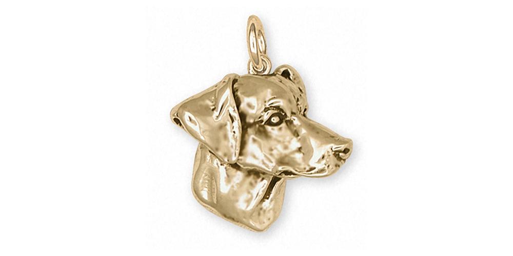 Doberman Pincher Charms Doberman Pincher Charm 14k Gold Dog Jewelry Doberman Pincher jewelry