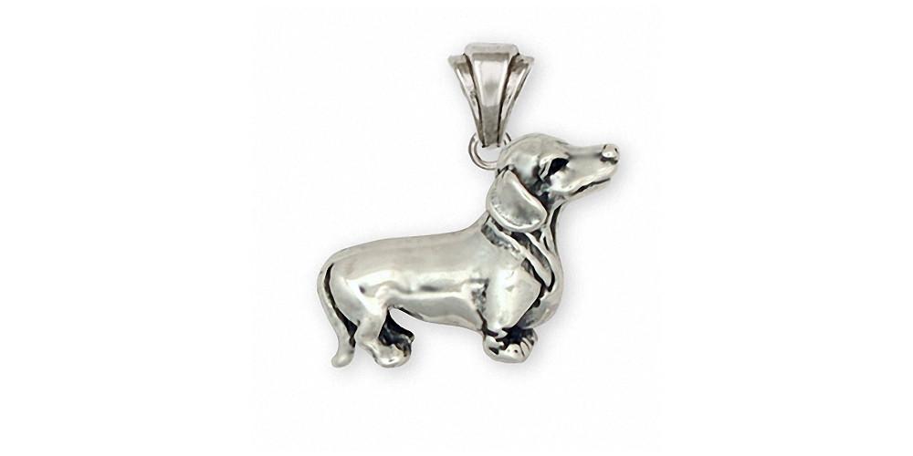 Dachshund Charms Dachshund Pendant Sterling Silver Dog Jewelry Dachshund jewelry