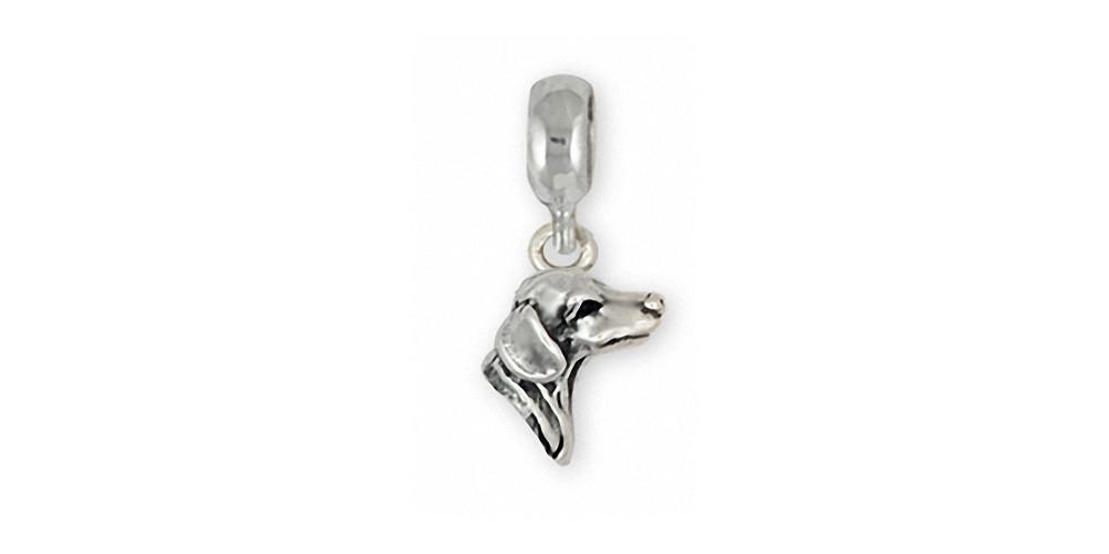 Dachshund Charms Dachshund Charm Slide Sterling Silver Dog Jewelry Dachshund jewelry