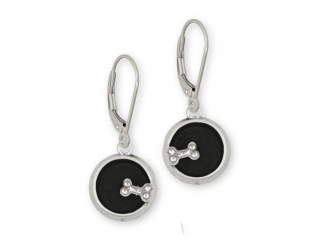 Dog Bowl Charms Dog Bowl Earrings Sterling Silver Dog Jewelry Dog Bowl jewelry