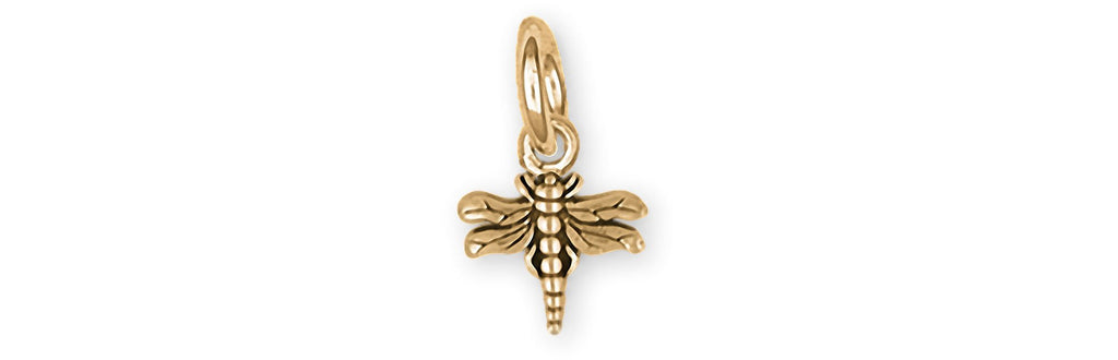 Dragonfly Charms Dragonfly Charm 14k Gold Dragonfly Jewelry Dragonfly jewelry