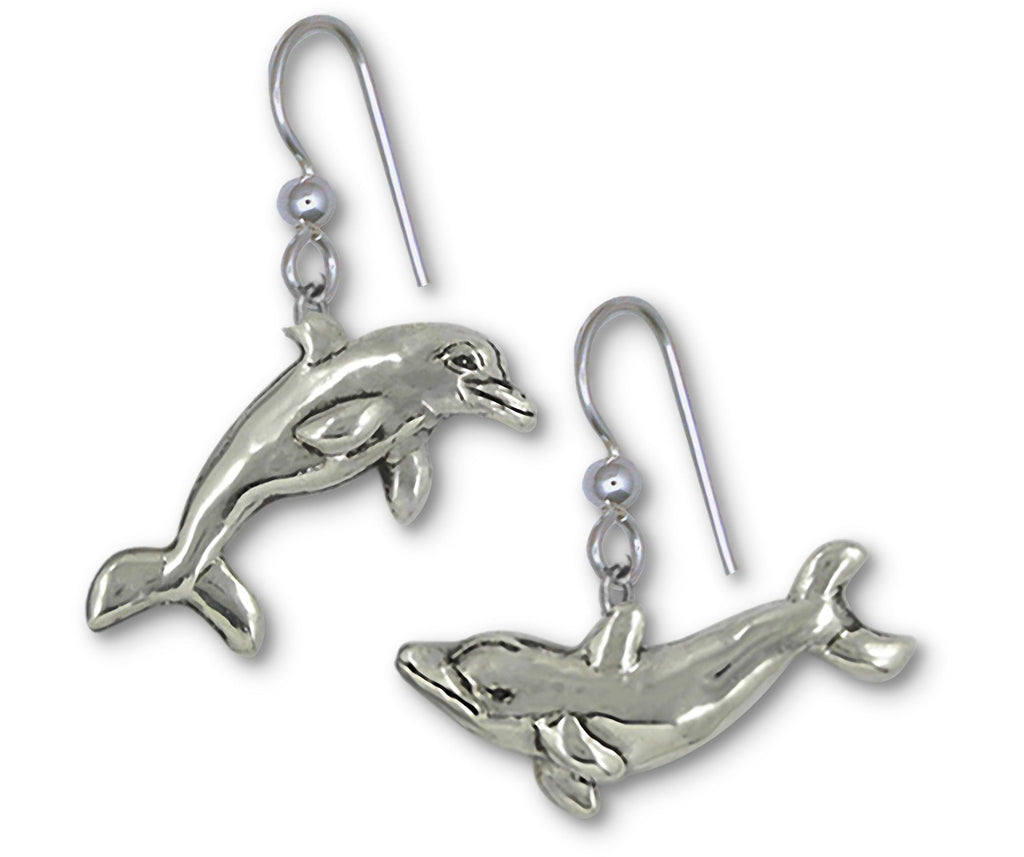 Dolphin Charms Dolphin Earrings Sterling Silver Dolphin Jewelry Dolphin jewelry