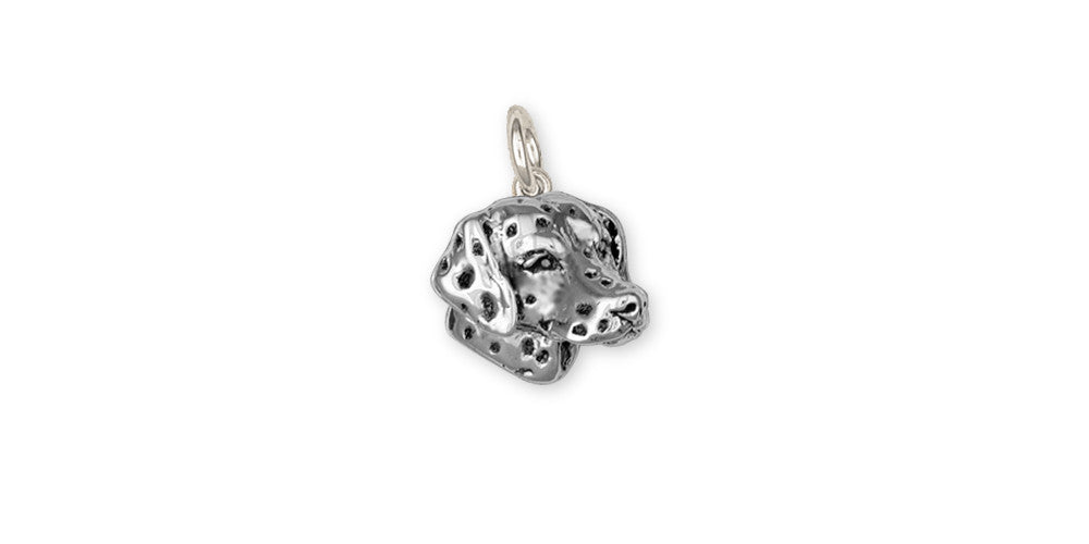 Dalmatian Dog Charms Dalmatian Dog Charm Sterling Silver Dog Jewelry Dalmatian Dog jewelry