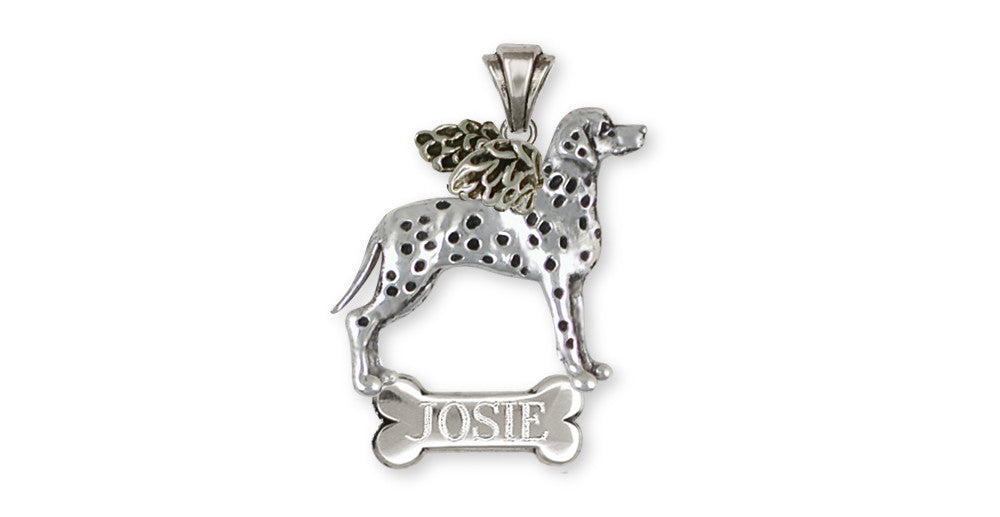 Dalmatian Dog Charms Dalmatian Dog Pendant Sterling Silver Dog Jewelry Dalmatian Dog jewelry