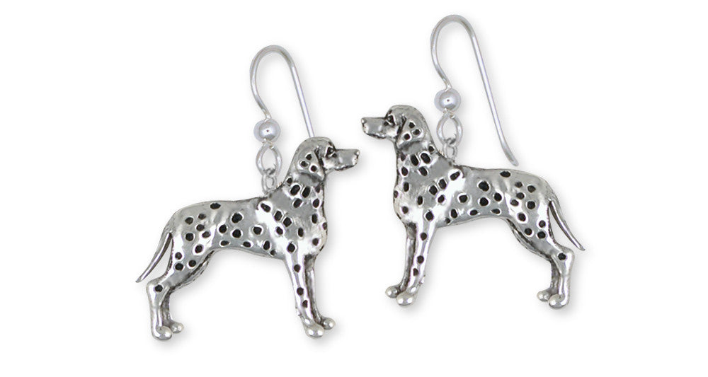 Dalmatian Dog Charms Dalmatian Dog Earrings Sterling Silver Dog Jewelry Dalmatian Dog jewelry