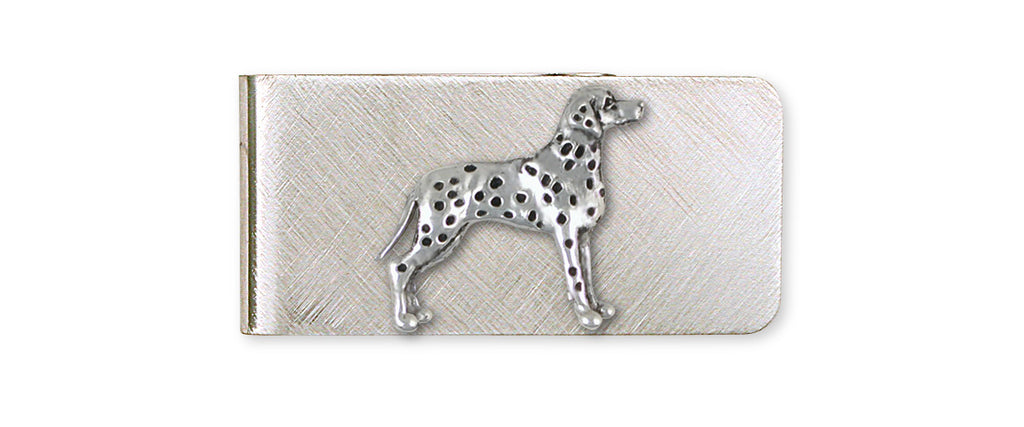 Dalmatian Dog Charms Dalmatian Dog Money Clip Sterling Silver Dog Jewelry Dalmatian Dog jewelry