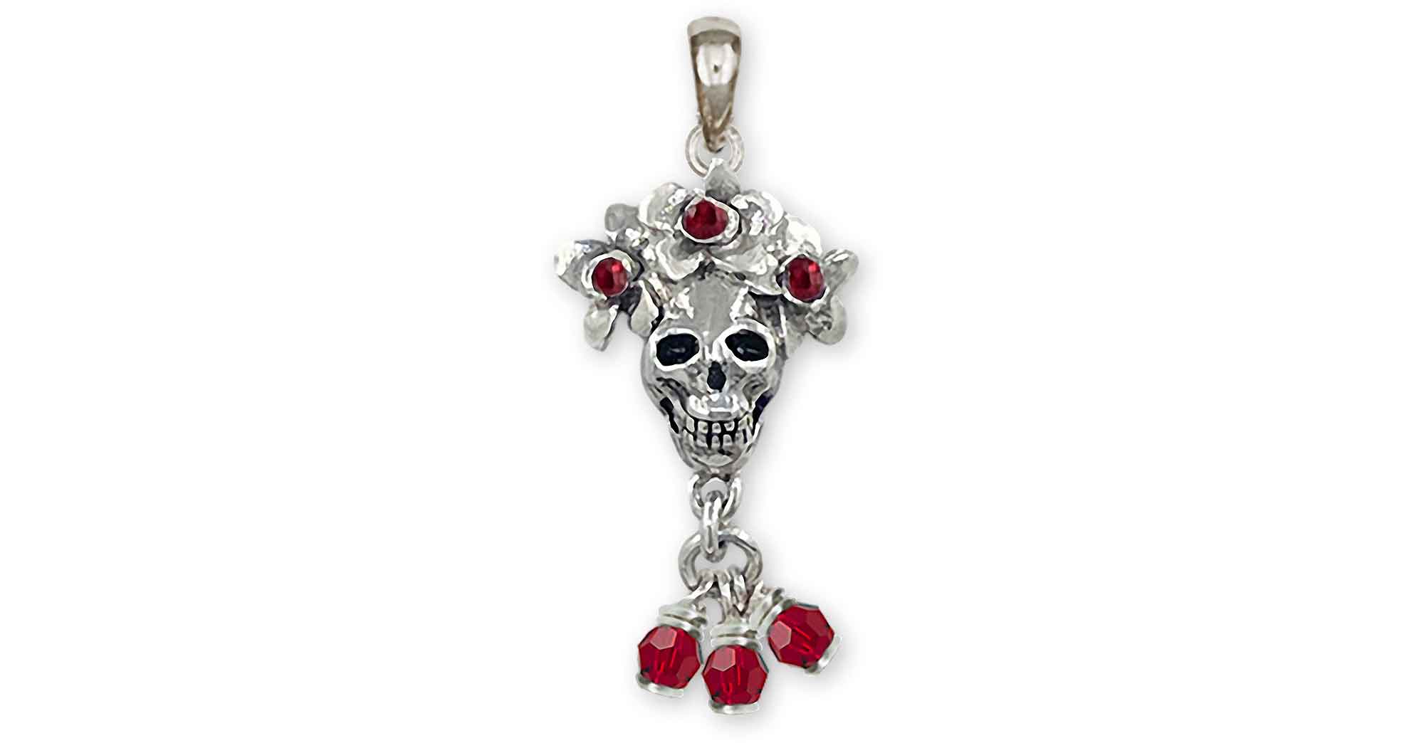 Diamond Necklace Skull Necklace for Women Bride Teen Girls, Nightmare  Before Christmas Pendant Necklace Halloween Jewelry Gifts - Walmart.com