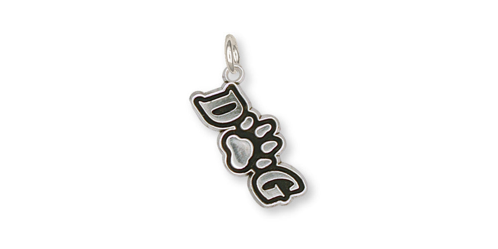 Dog Paw Charms Dog Paw Charm Sterling Silver Dog Jewelry Dog Paw jewelry