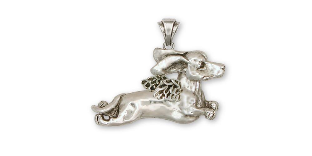 Dachshund Charms Dachshund Pendant Sterling Silver Dog Jewelry Dachshund jewelry