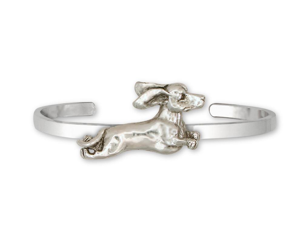 Dachshund Charms Dachshund Bracelet Sterling Silver Dog Jewelry Dachshund jewelry