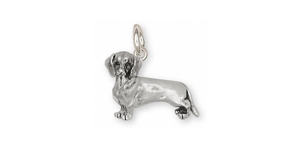 Dachshund Charms Dachshund Charm Sterling Silver Dog Jewelry Dachshund jewelry