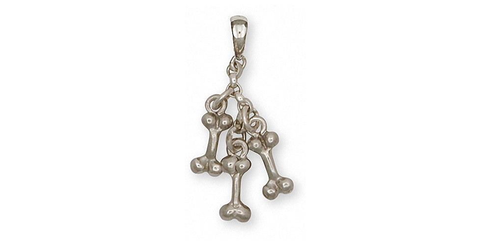 Dog Bone Ristra Charms Dog Bone Ristra Pendant Sterling Silver Dog Jewelry Dog Bone Ristra jewelry