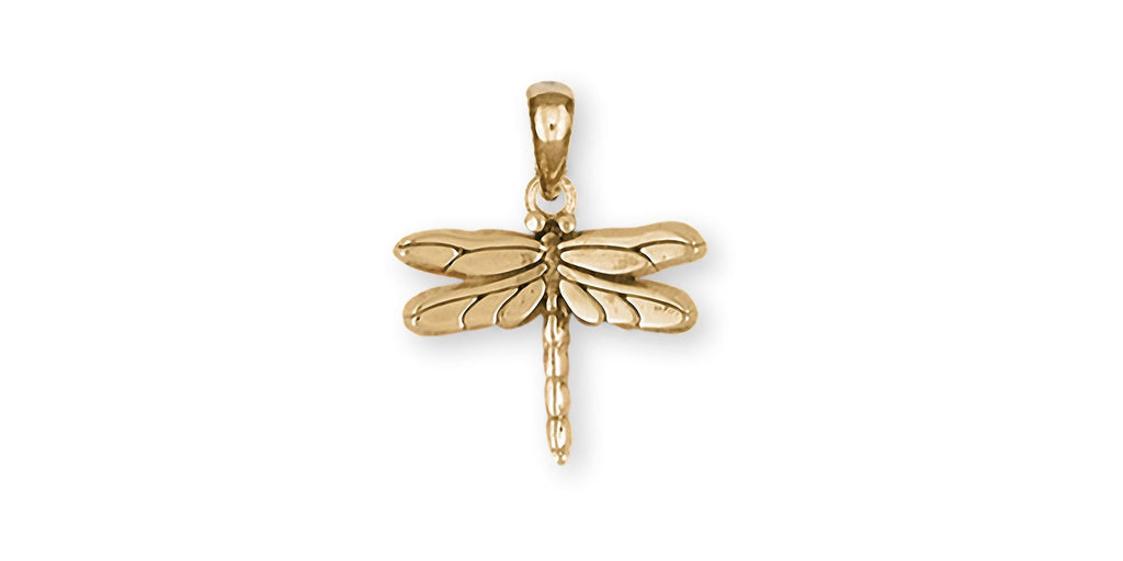 Dragonfly Charms Dragonfly Pendant Gold Vermeil Dragonfly Jewelry Dragonfly jewelry