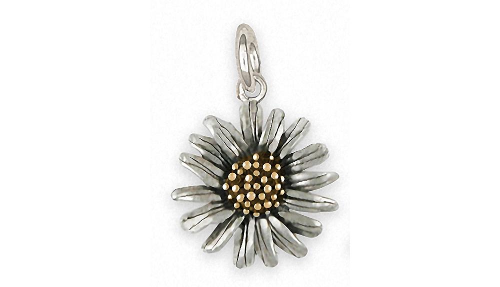 Daisy Charms Daisy Charm Gold Vermeil Flower Jewelry Daisy jewelry