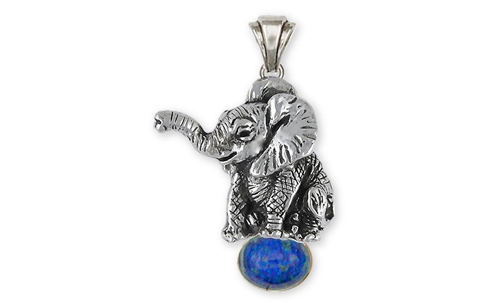 Elephant Charms Elephant Pendant Sterling Silver Wildlife Jewelry Elephant jewelry