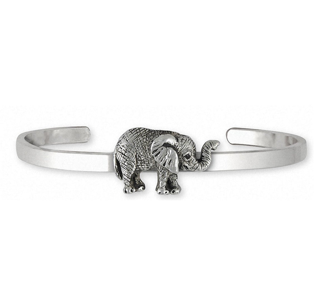 Elephant Charms Elephant Bracelet Sterling Silver Wildlife Jewelry Elephant jewelry