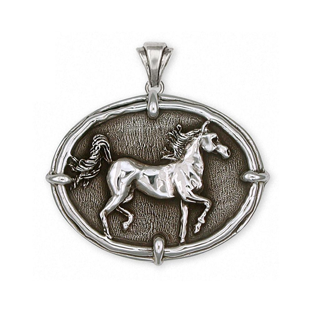 Horse Charms Horse Pendant Sterling Silver Horse Jewelry Horse jewelry