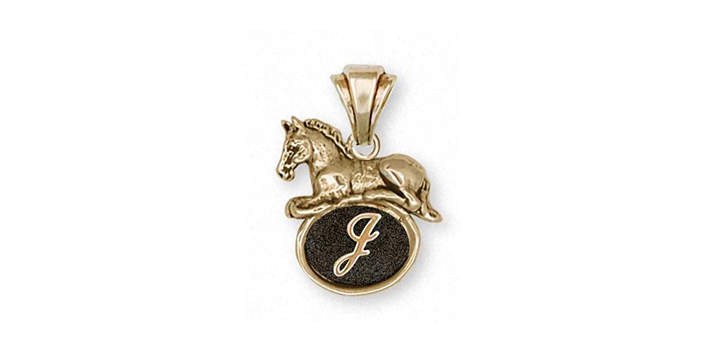 Horse Charms Horse Pendant 14k Gold Horse Jewelry Horse jewelry