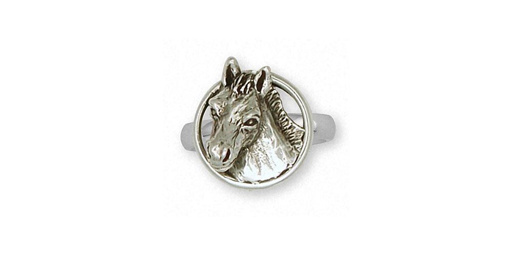 Horse Charms Horse Ring Sterling Silver Horse Jewelry Horse jewelry