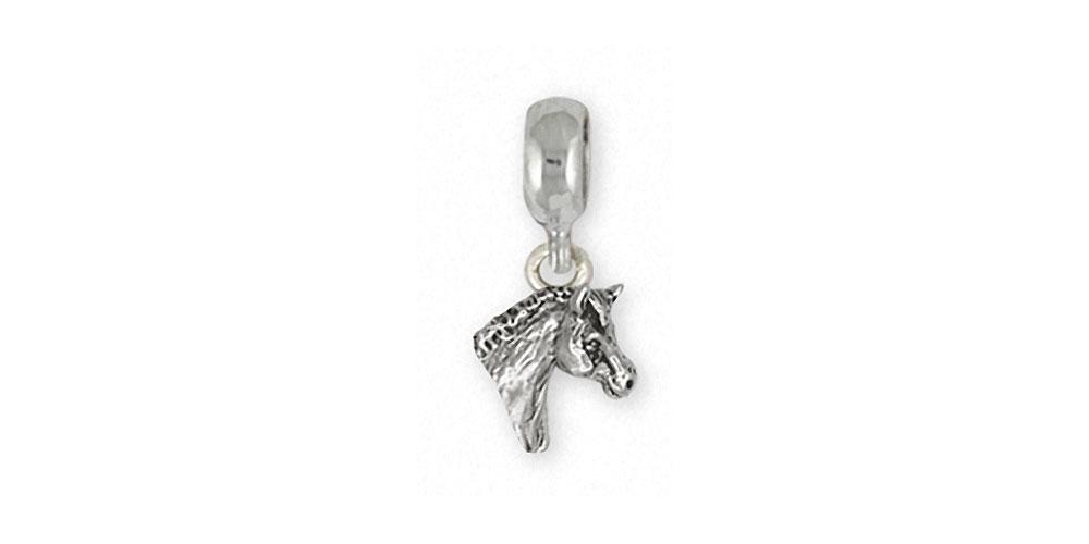 Horse Charms Horse Charm Slide Sterling Silver Horse Jewelry Horse jewelry