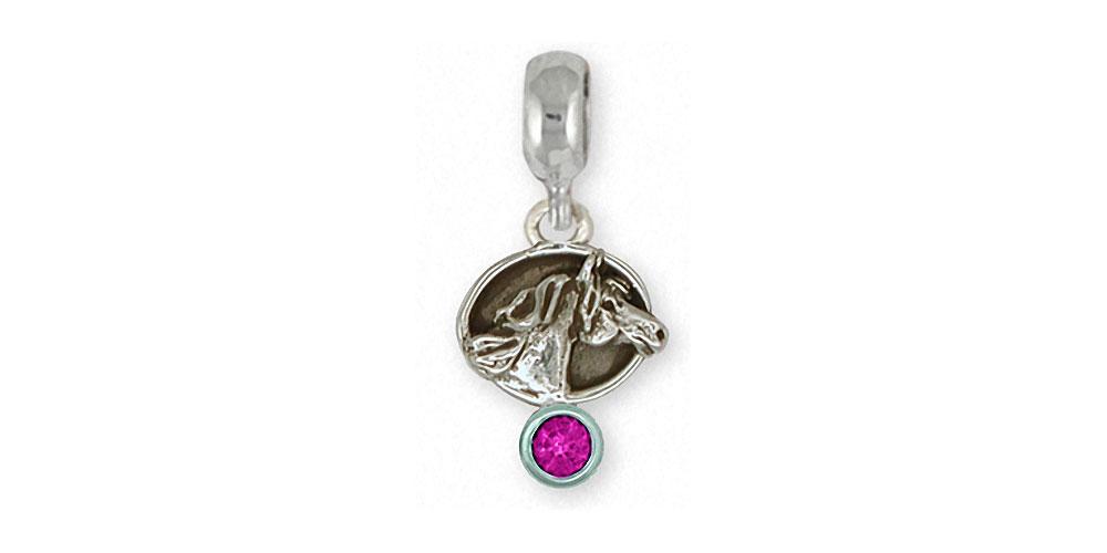 Horse Charms Horse Charm Slide Sterling Silver Horse Jewelry Horse jewelry