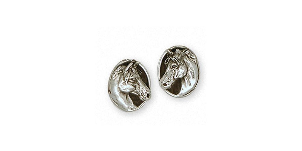 Horse Charms Horse Earrings Sterling Silver Horse Jewelry Horse jewelry