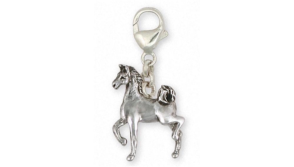 Horse Charms Horse Zipper Pull Sterling Silver Horse Jewelry Horse jewelry