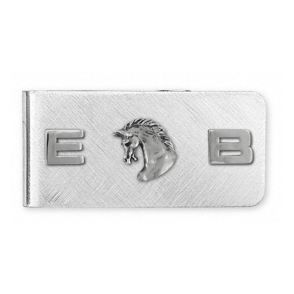 Horse Charms Horse Money Clip Sterling Silver Horse Jewelry Horse jewelry