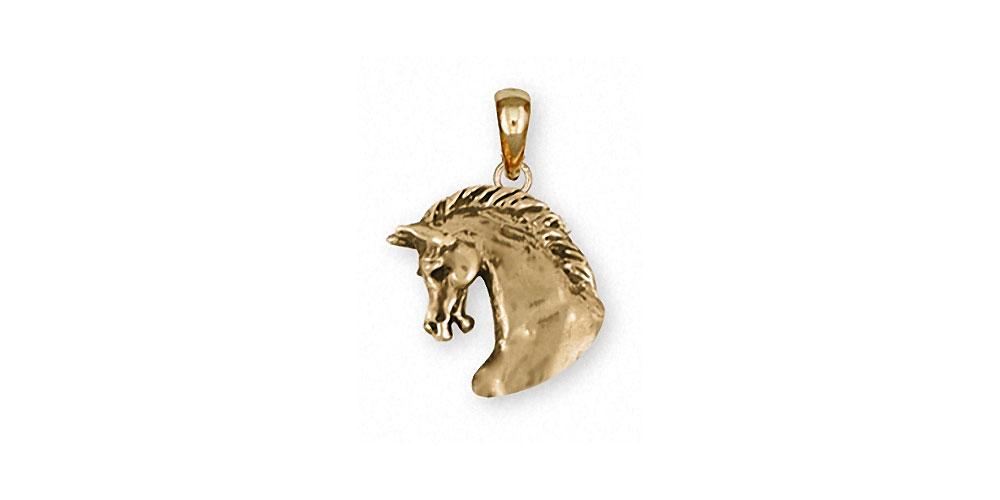 Horse Charms Horse Pendant 14k Gold Horse Jewelry Horse jewelry