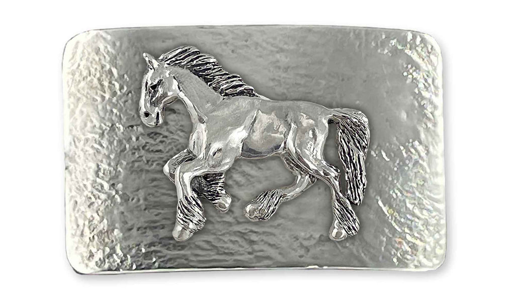 Clydesdale  Charms Clydesdale  Belt Buckle Sterling Silver Draft Horse Jewelry Clydesdale  jewelry