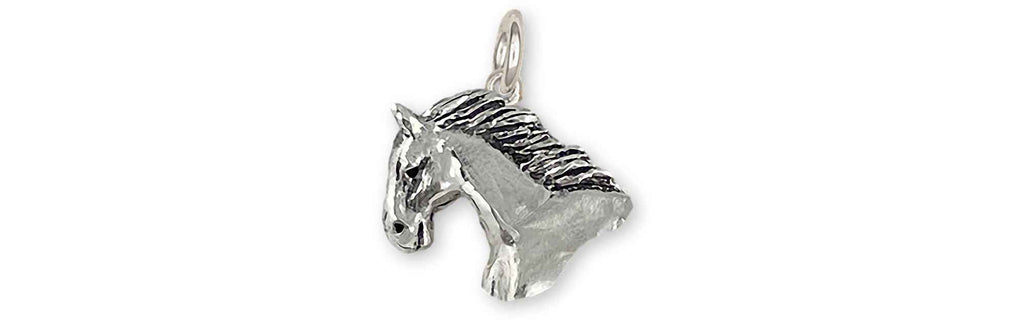 Clydesdale  Charms Clydesdale  Charm Sterling Silver Draft Horse Jewelry Clydesdale  jewelry
