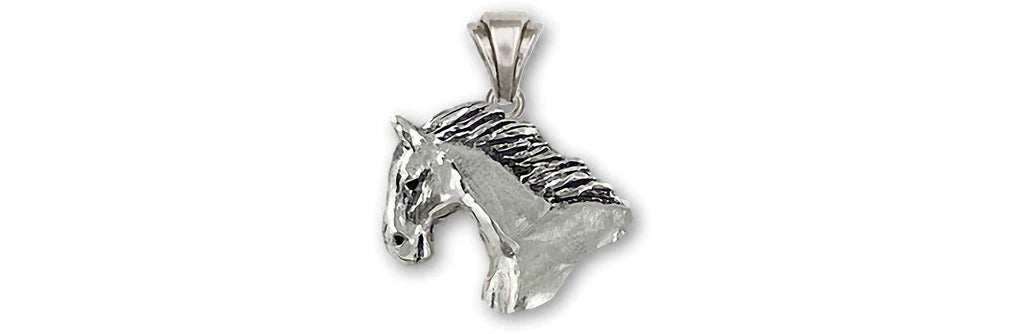 Clydesdale  Charms Clydesdale  Pendant Sterling Silver Draft Horse Jewelry Clydesdale  jewelry