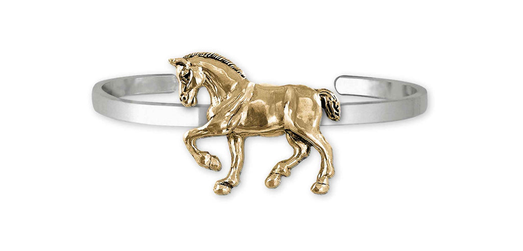 Clydesdale  Charms Clydesdale  Bracelet 14k Gold Vermeil Draft Horse Jewelry Clydesdale  jewelry