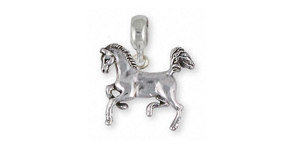 Horse Charms Horse Charm Slide Sterling Silver Horse Jewelry Horse jewelry