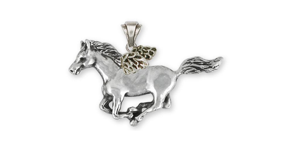 Horse Charms Horse Pendant Sterling Silver Horse Jewelry Horse jewelry