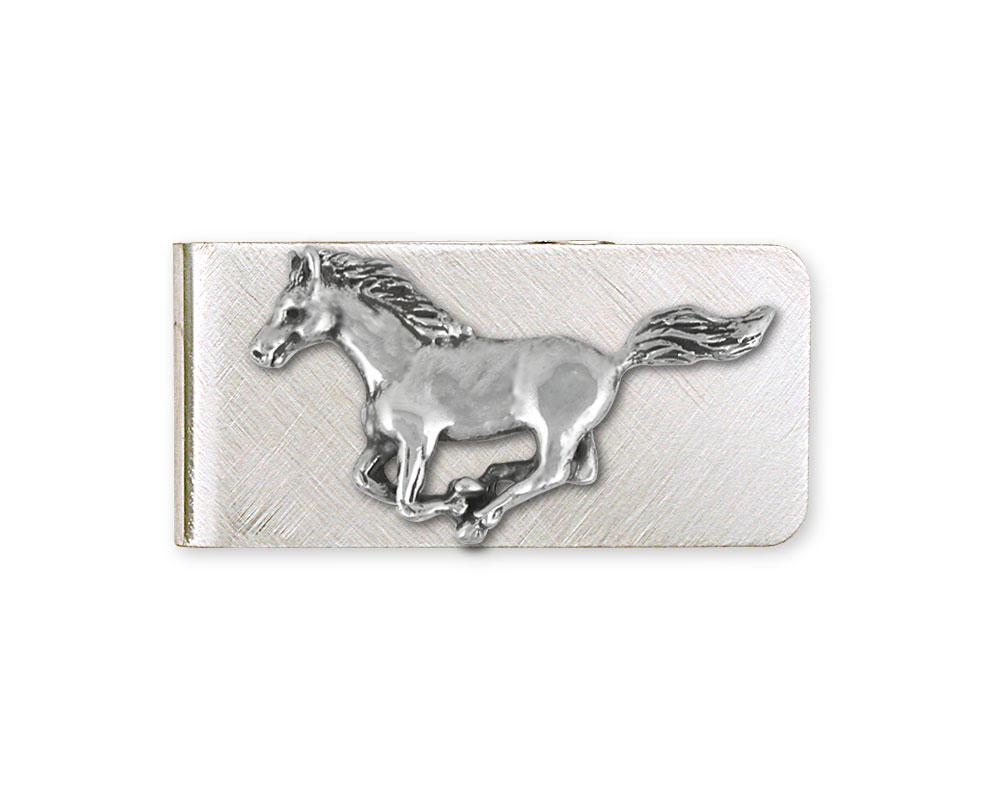 Horse Charms Horse Money Clip Sterling Silver Horse Jewelry Horse jewelry