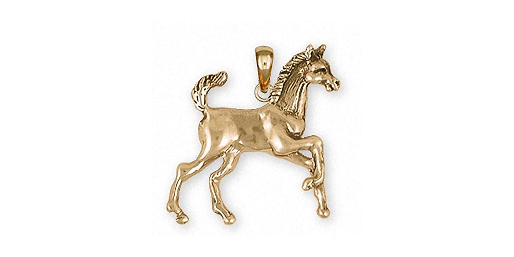 Horse Charms Horse Pendant 14k Gold Horse Jewelry Horse jewelry