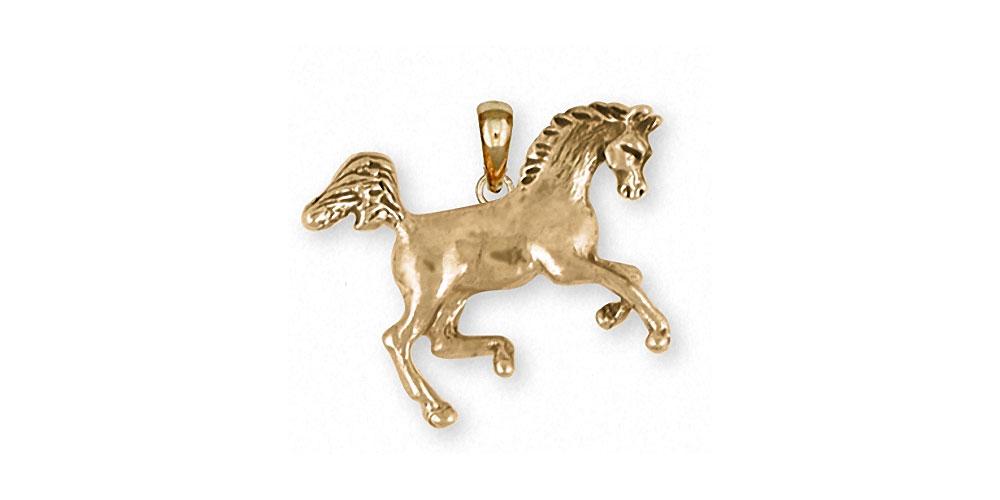 Horse Charms Horse Pendant 14k Gold Horse Jewelry Horse jewelry
