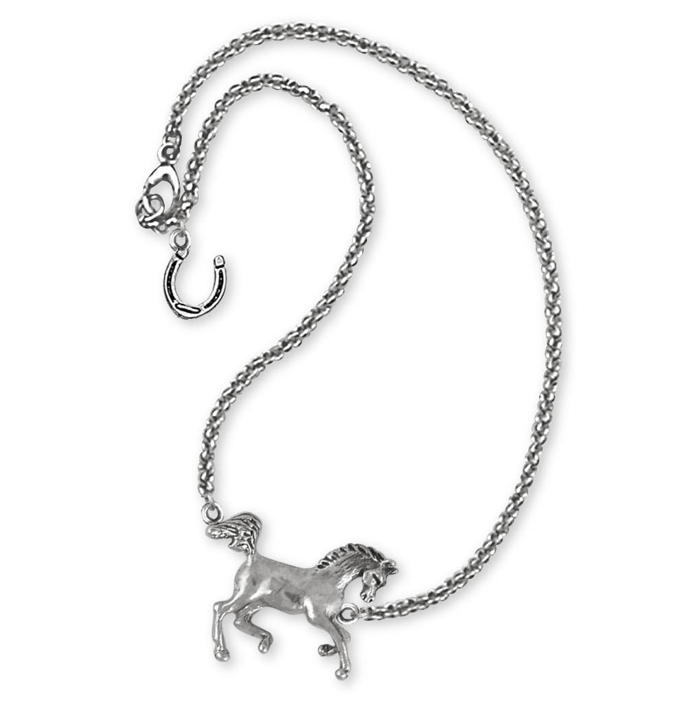 Horse Charms Horse Ankle Bracelet Sterling Silver Horse Jewelry Horse jewelry