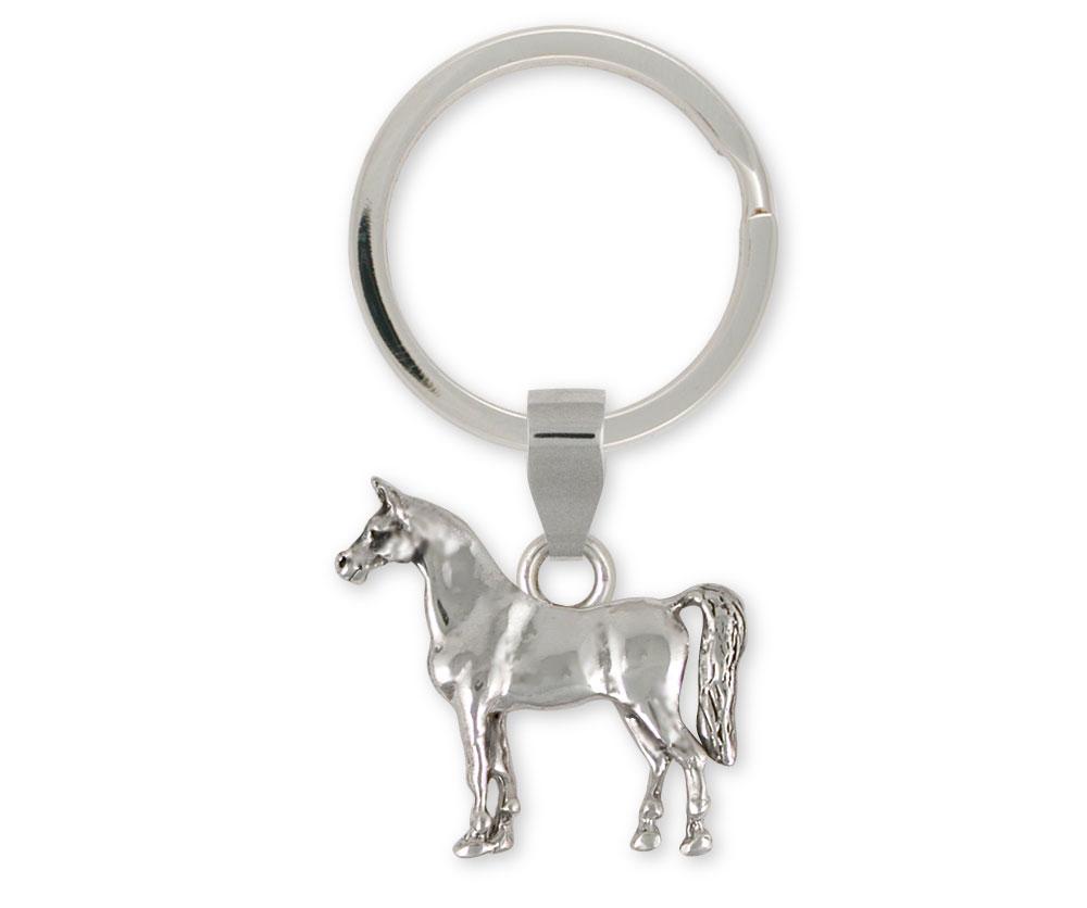 Horse Charms Horse Key Ring Sterling Silver Horse Jewelry Horse jewelry