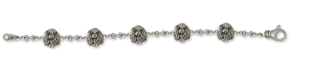 English Toy Spaniel Charms English Toy Spaniel Bracelet Sterling Silver Dog Jewelry English Toy Spaniel jewelry