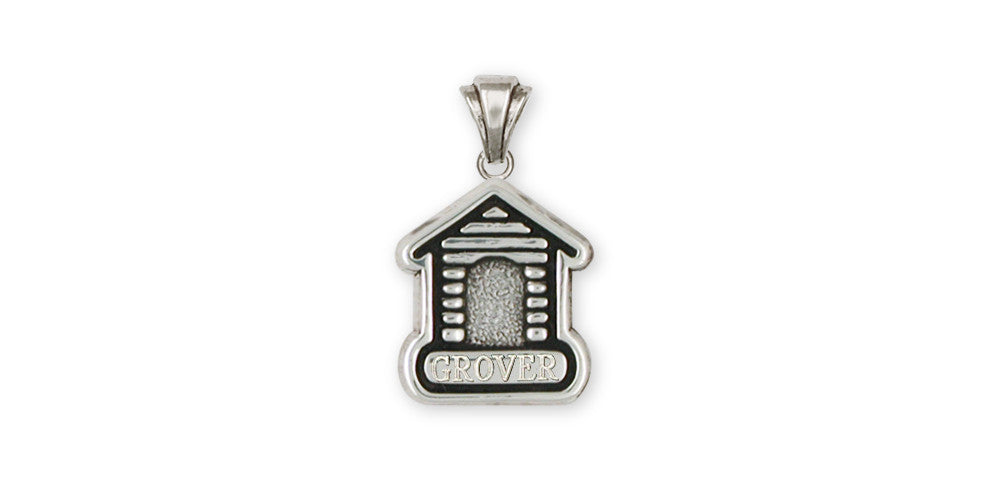 Dog House Charms Dog House Pendant Sterling Silver Dog Jewelry Dog House jewelry
