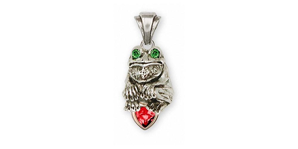 Frog Charms Frog Pendant Silver And Gold Frog Jewelry Frog jewelry