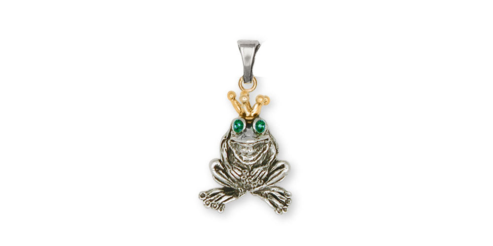 Frog Pendant Jewelry Silver And Gold Handmade Frog Pendant FG18-TTP