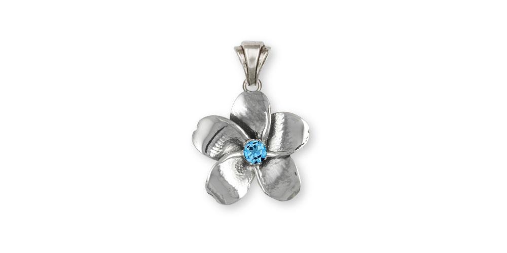 Forget Me Not Charms Forget Me Not Pendant Sterling Silver Forget Me Not Birthstone Jewelry Forget Me Not jewelry