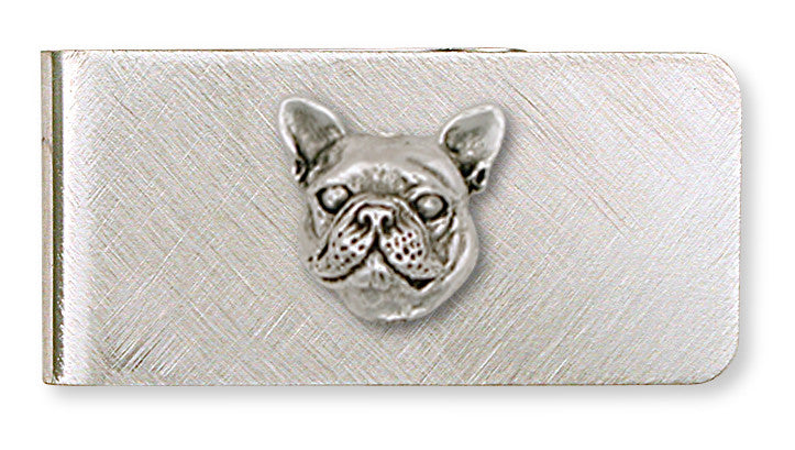 French Bulldog Money Clip Handmade Sterling Silver Dog Jewelry FR11-MC