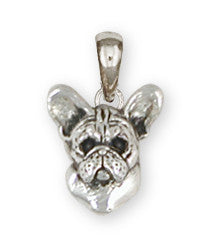 French Bulldog Pendant Handmade Sterling Silver Dog Jewelry FR26-P